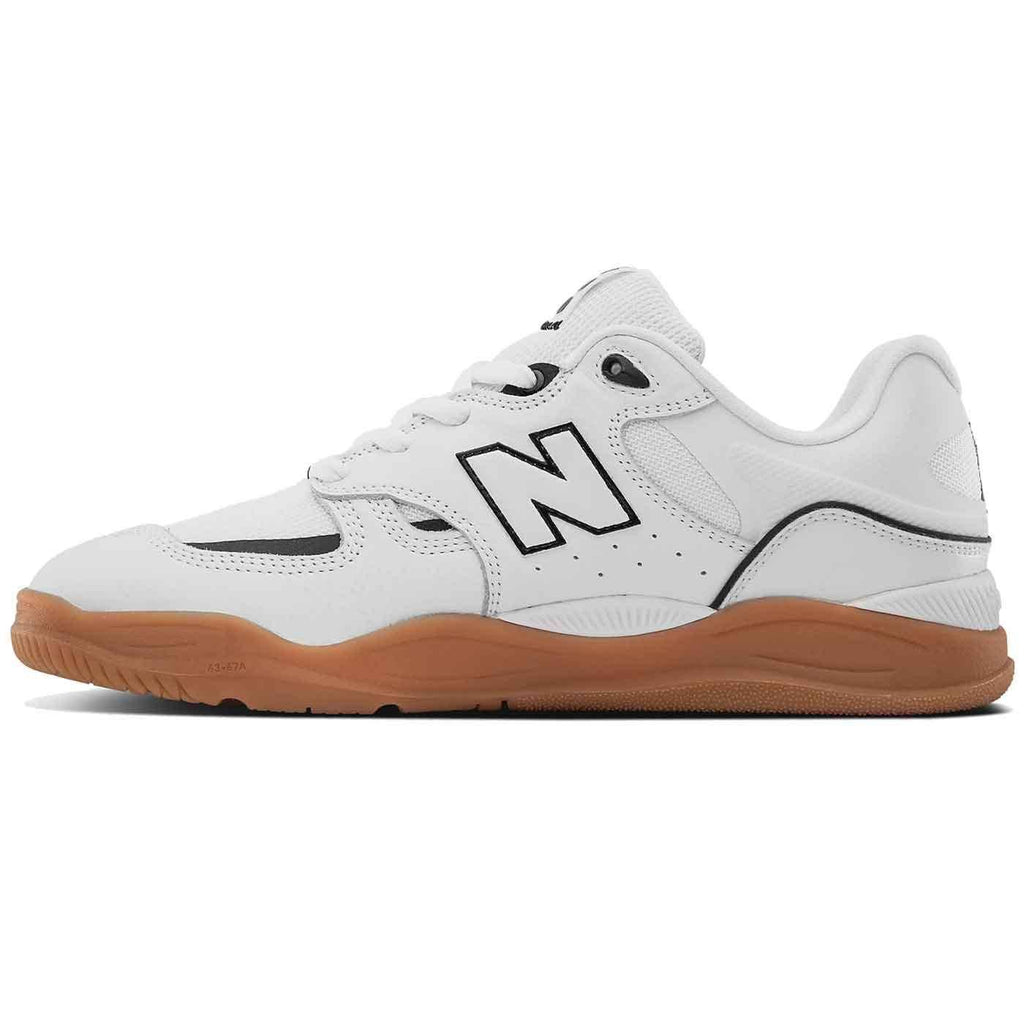 New Balance Numeric Tiago 1010 White Black Gum Schuh  New Balance Numeric   