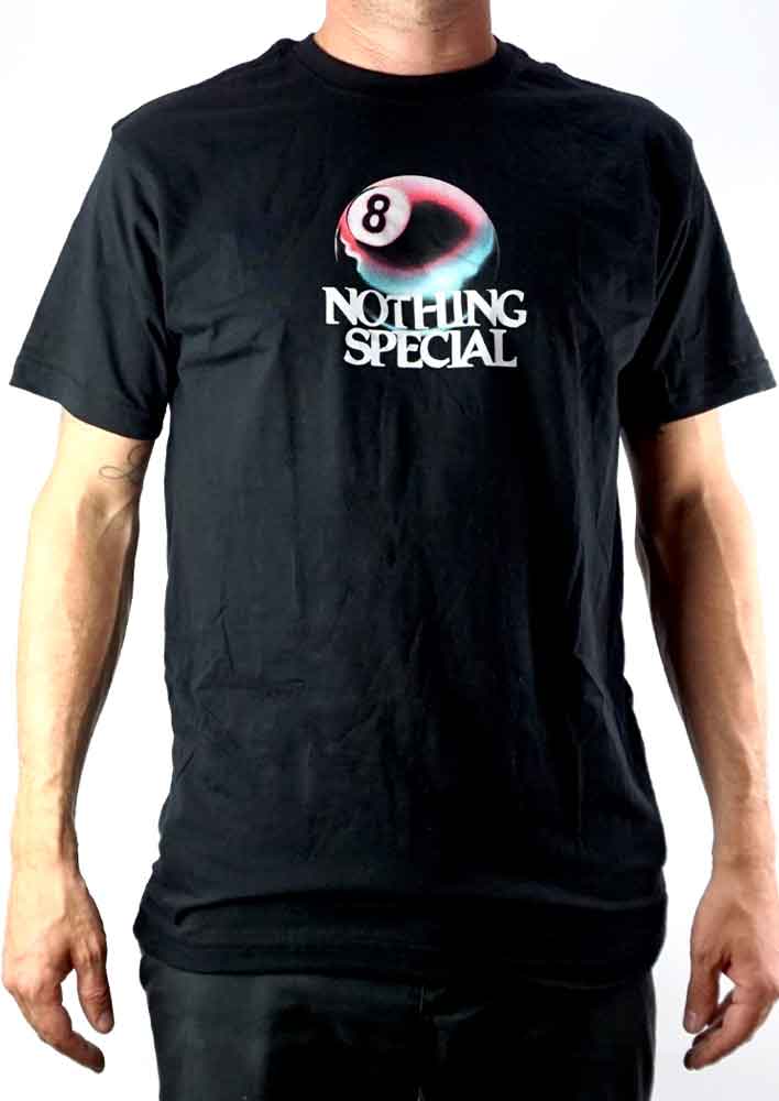 Nothing Special Eight Ball T-Shirt Black  Nothing Special   