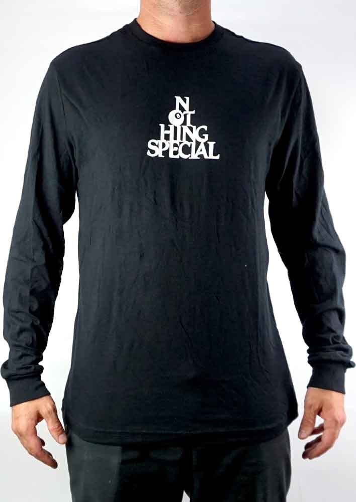 Nothing Special Pyramid Longsleeve T-Shirt Black  Nothing Special   