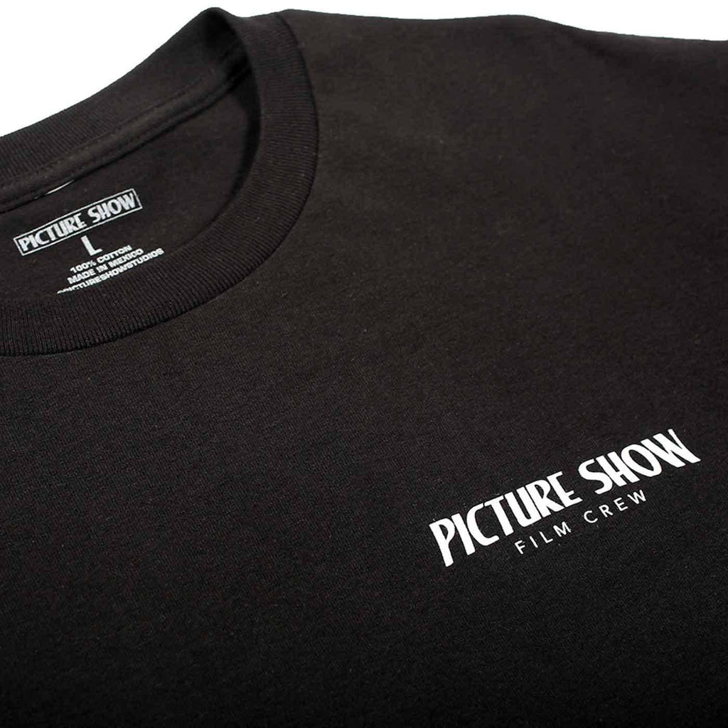 Picture Show Film Crew T-Shirt Black  Picture Show   