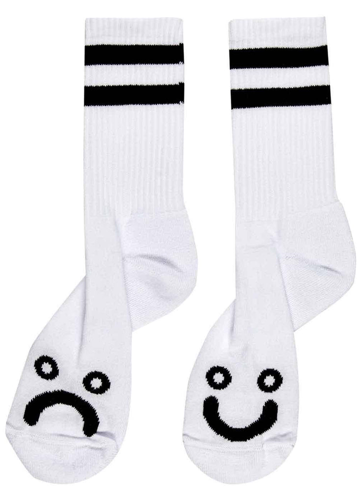 Polar Skate Co. Happy Sad Socks White Handelsware Polar   