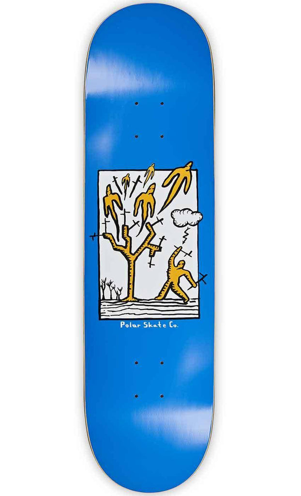 Polar Skate Co. Team Heaven 8.375 Deck Blue  Polar   