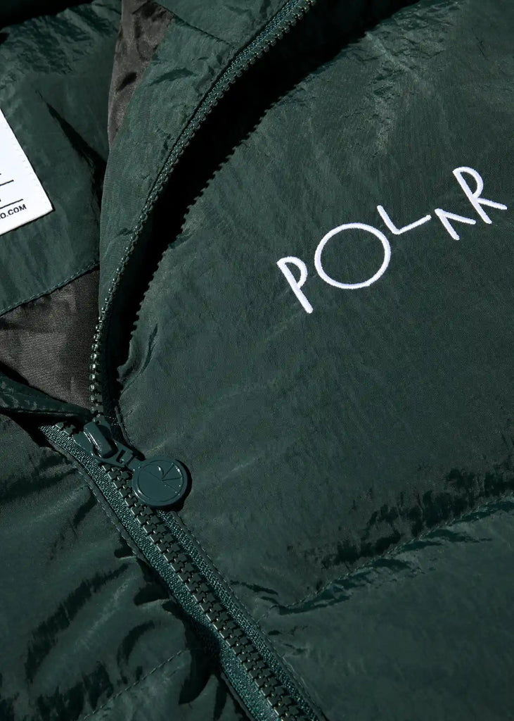 Polar Pocket Puffer Jacket Dark Teal Handelsware Polar   