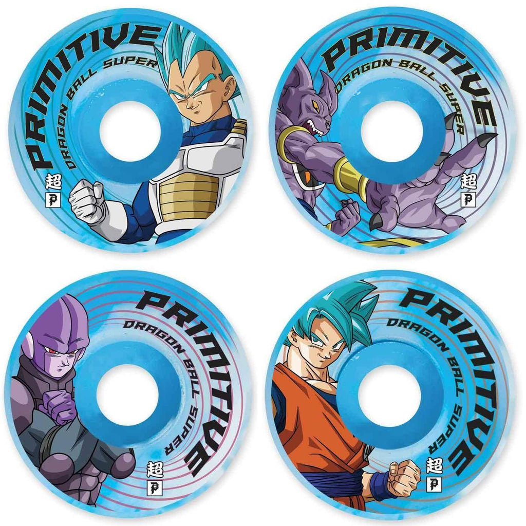 Primitive 52mm 100A Dragonball Z Super Survival Team Wheels  Primitive   