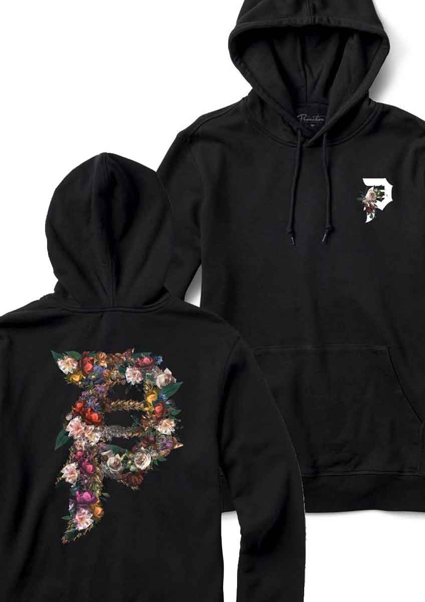 Sweat Capuche Primitive Dirty P Tribute Noir