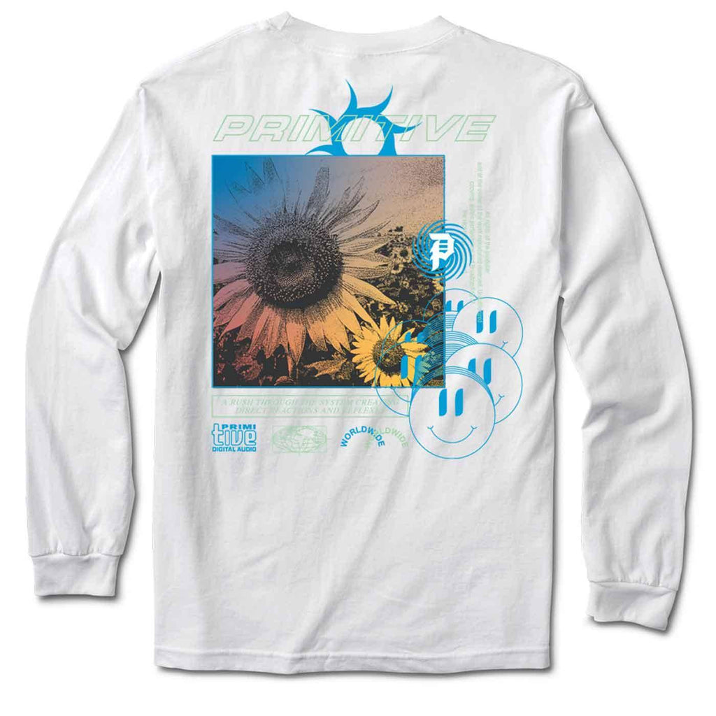 Primitive Demo Longsleeve T-Shirt White  Primitive   