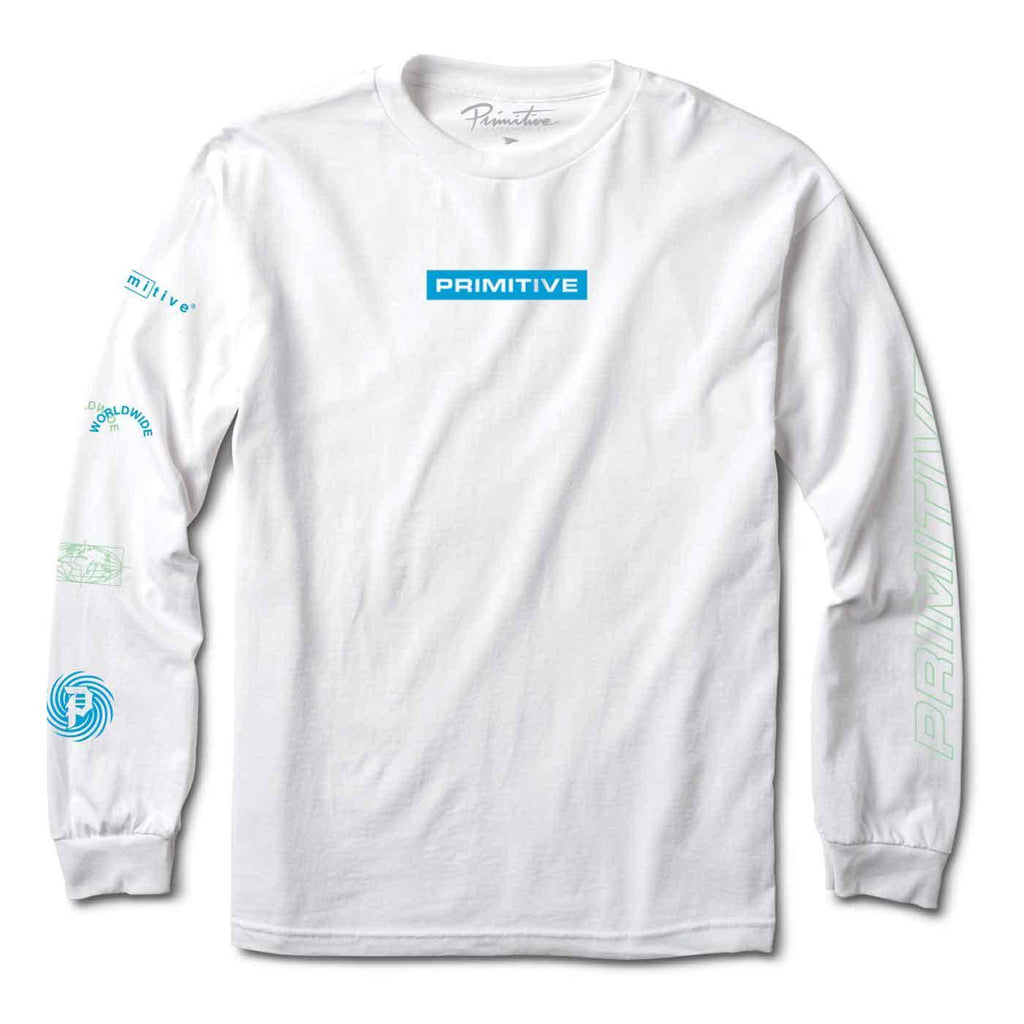 Primitive Demo Longsleeve T-Shirt White  Primitive   