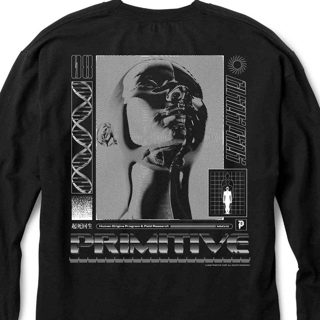 Primitive Origins Longsleeve T-Shirt Black  Primitive   