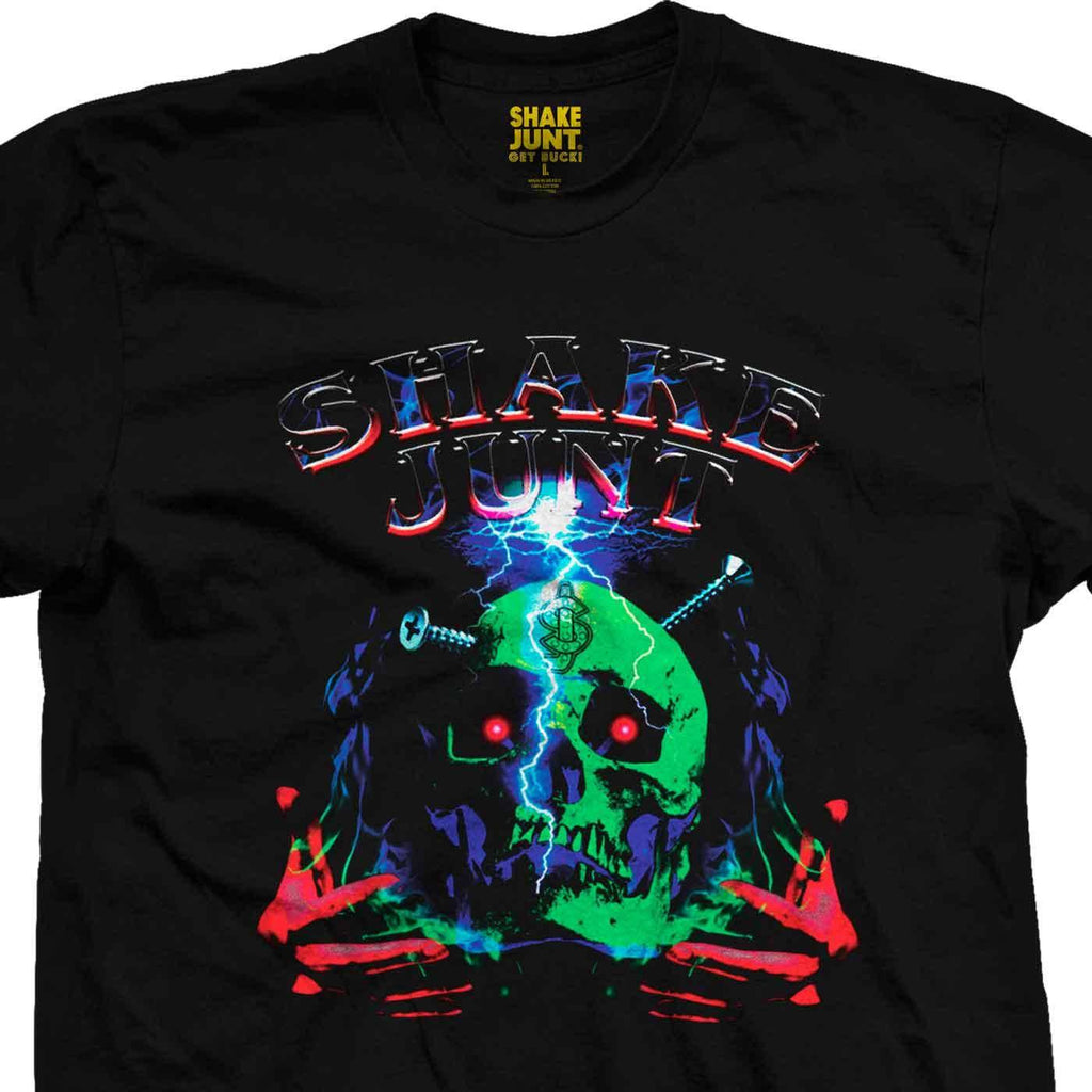 Shake Junt Skull Skrew T-Shirt  Shake Junt   