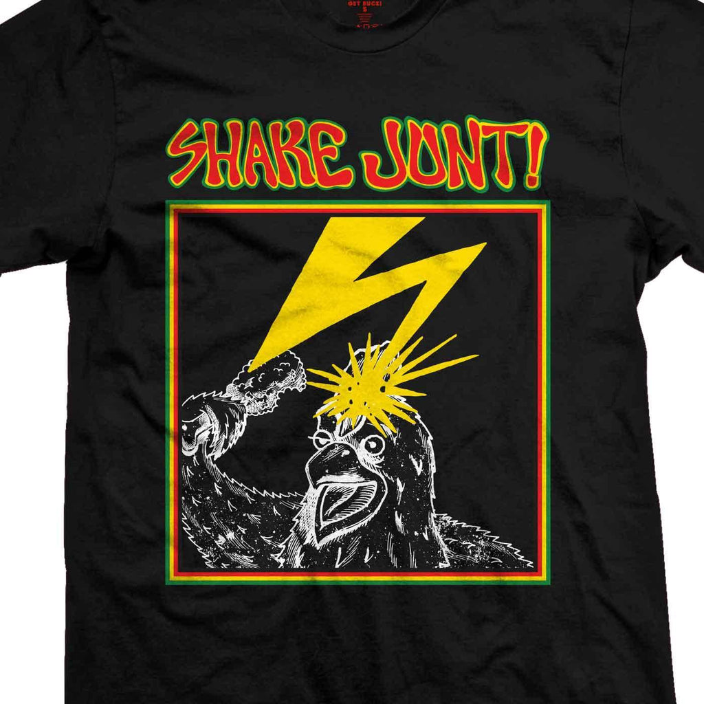 Shake Junt Tyson Brains T-Shirt Black  Shake Junt   