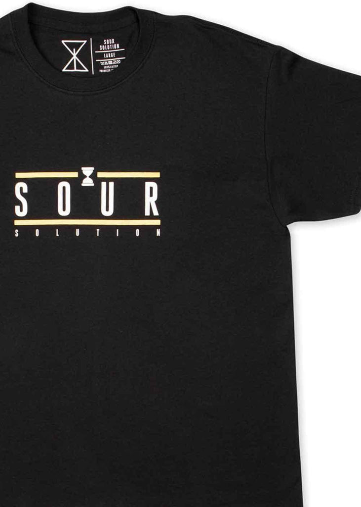 Sour Solution Timeless T-Shirt Black  Sour   