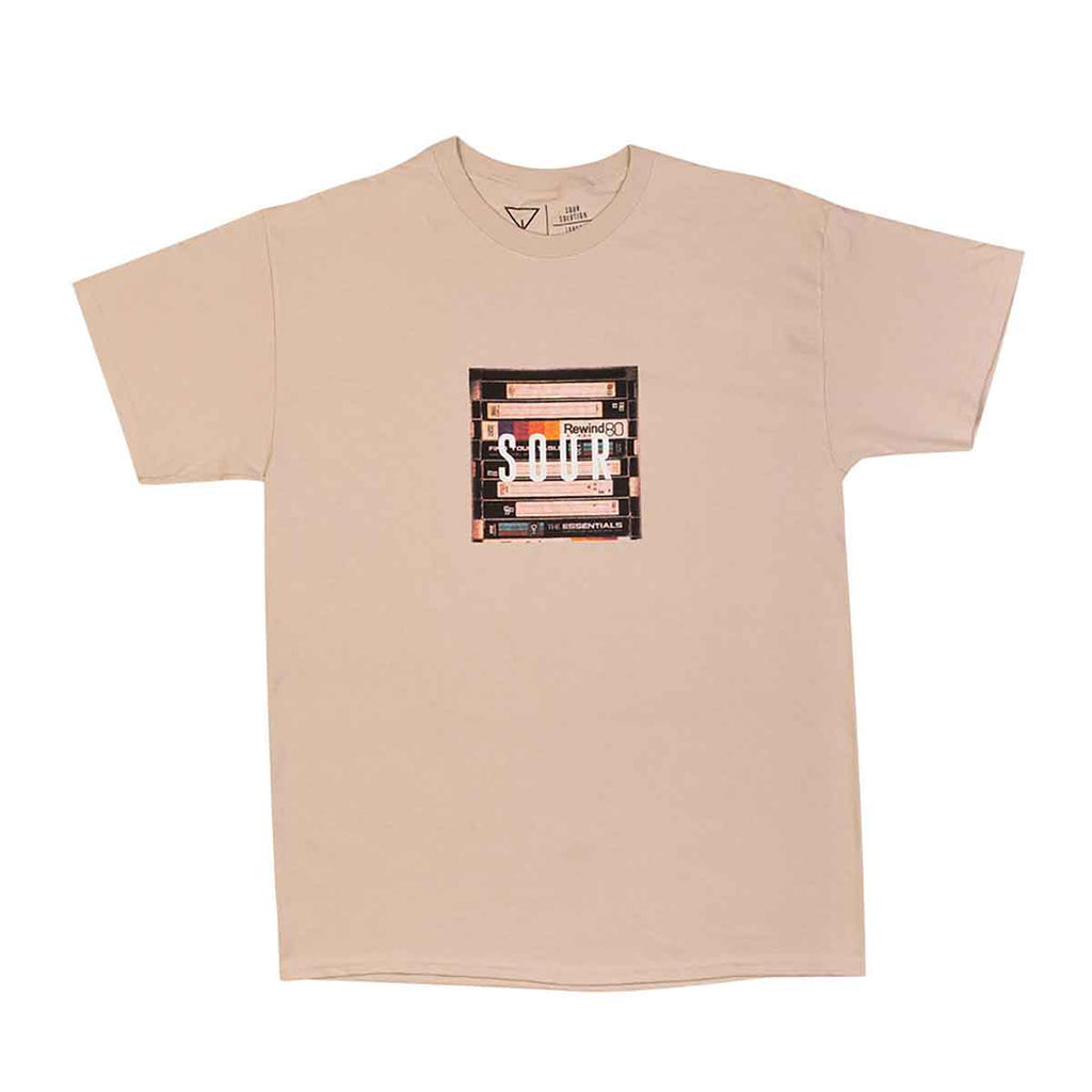 Sour Solution VHS T-Shirt Sand  Sour   