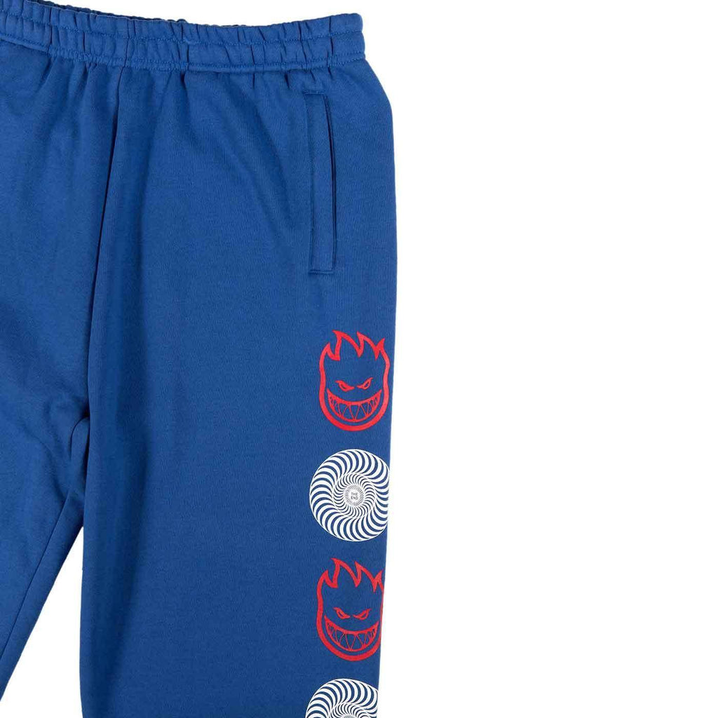 Spitfire Bighead Swirl Combo Sweatpants Royal  Spitfire   