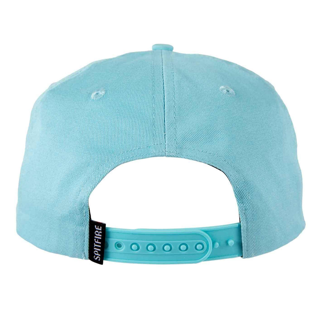 Spitfire Bighead Snap Back Cap Light Blue White  Spitfire   