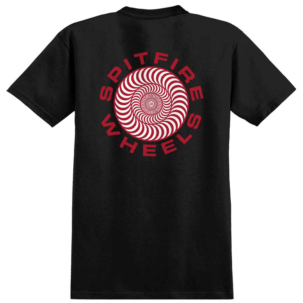 Spitfire Classic 87 Swirl T-Shirt Black  Spitfire   