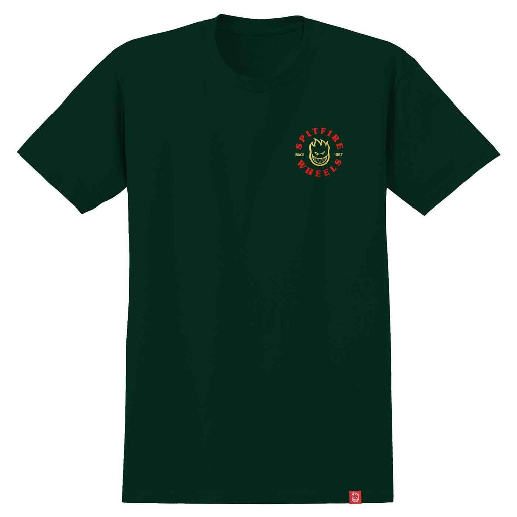 Spitfire Bighead Classic T-Shirt Forest Green  Spitfire   