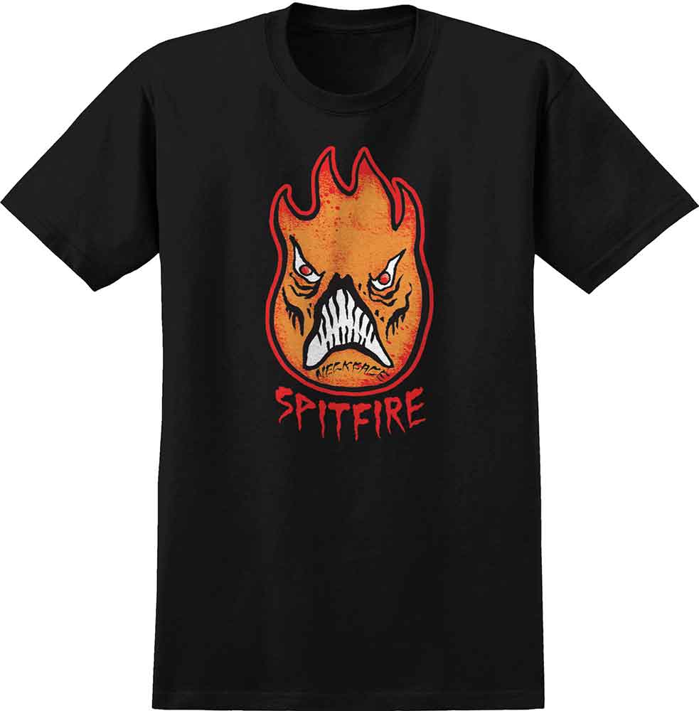 Spitfire X Neckface Neckhead T-Shirt Black  Spitfire   