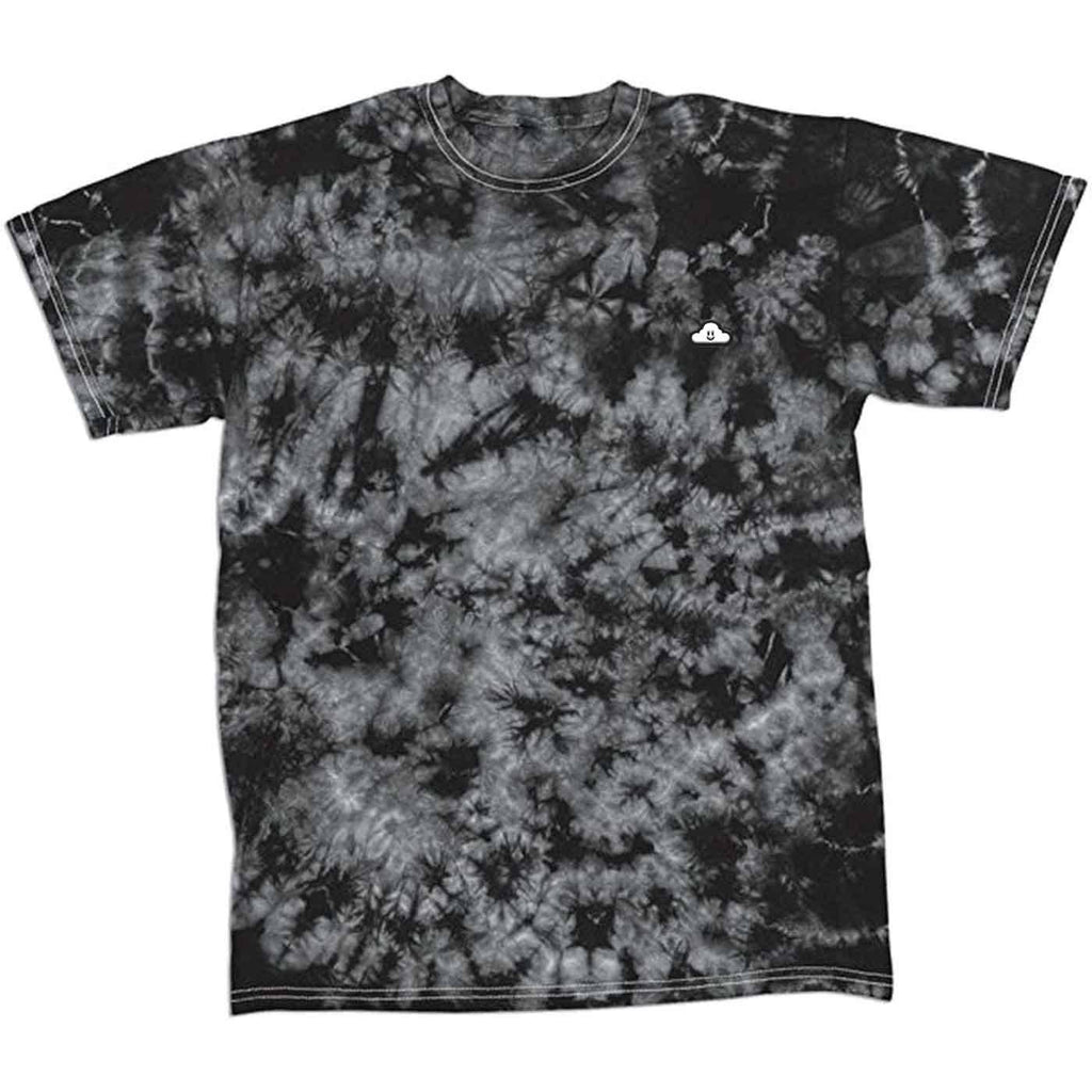 Thank You Storm Tie Dye T-Shirt Black  Thank You   