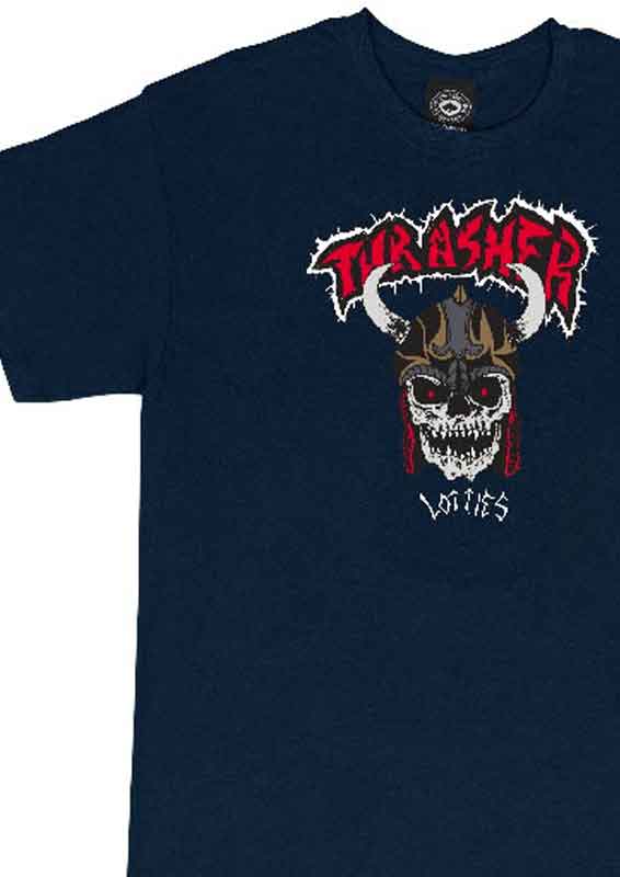 Thrasher Lotties T-Shirt Navy  Thrasher   