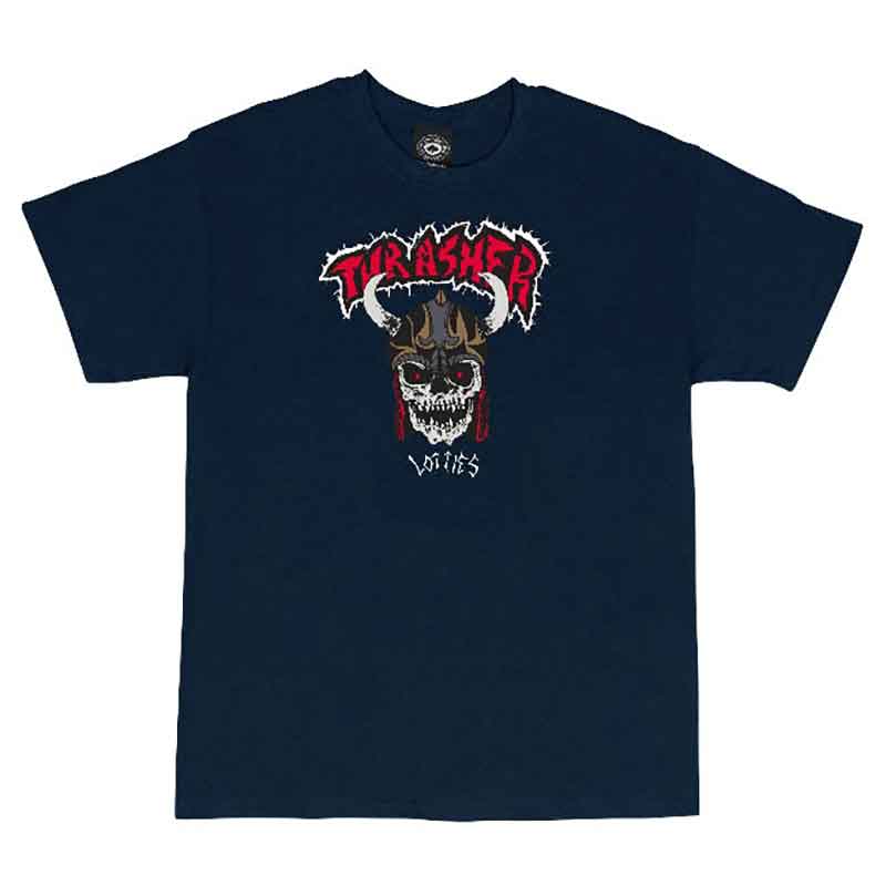 Thrasher Lotties T-Shirt Navy  Thrasher   