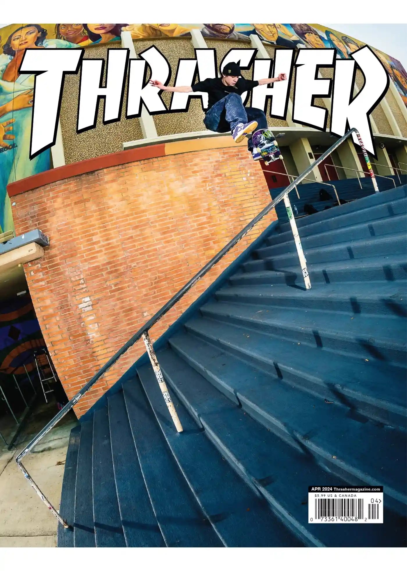 Thrasher Magazine Avril 2024