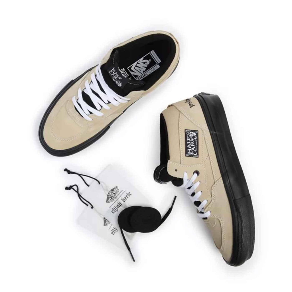 Vans Skate Half Cab Elijah Berle Khaki Black Skateschuh  Vans   
