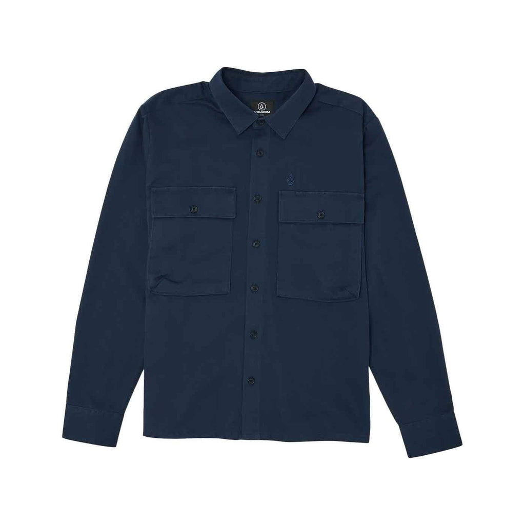 Volcom Louie Lopez Work Shirt Navy  Volcom   