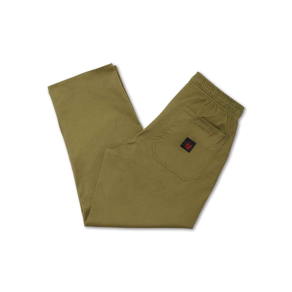 Volcom Outer Spaced Elastic Waist Pant Martini Olive  Volcom   