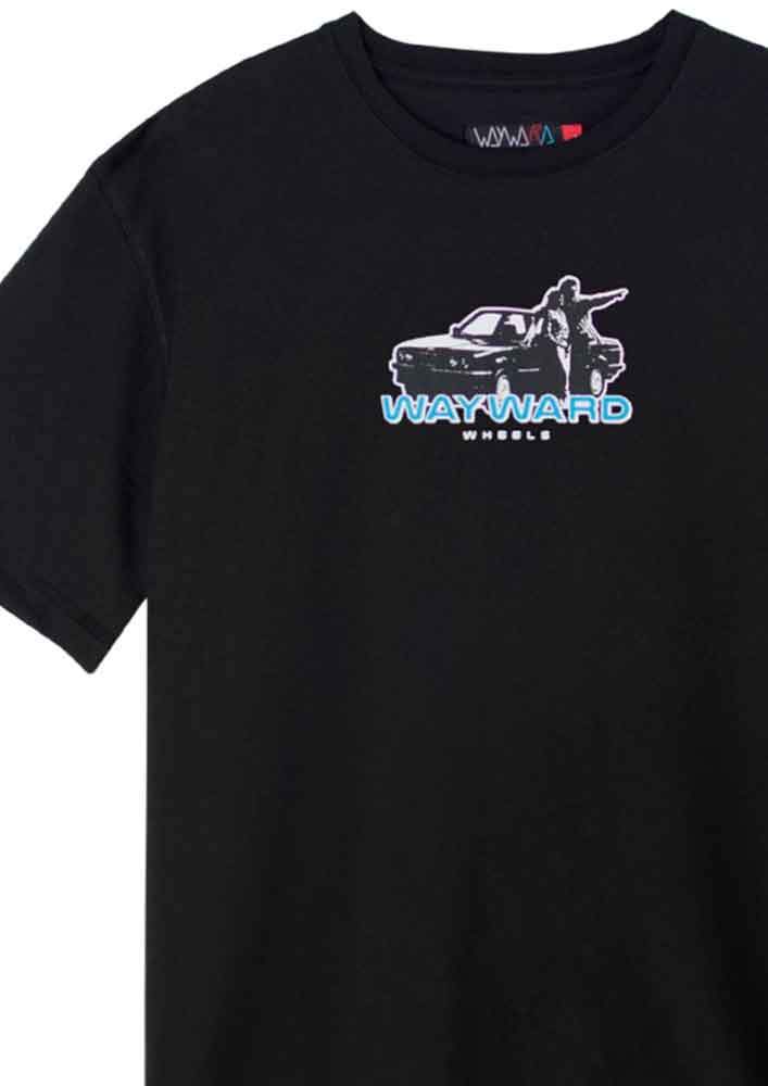 Wayward Beamer T-Shirt Black  Wayward   