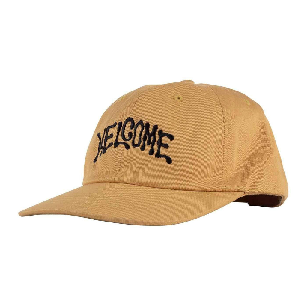 Welcome Droop Snap Back Cap Curry  Welcome   