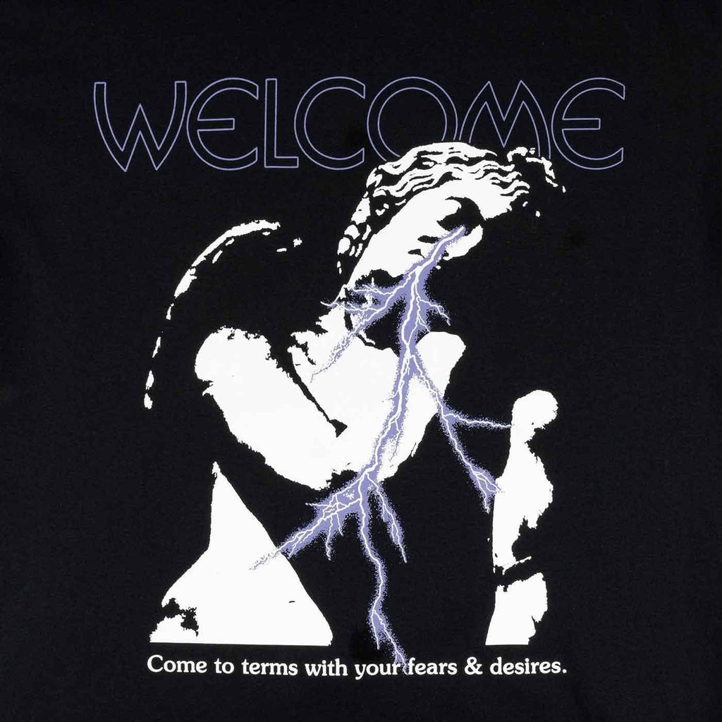 Welcome Eros T-Shirt Black  Welcome   