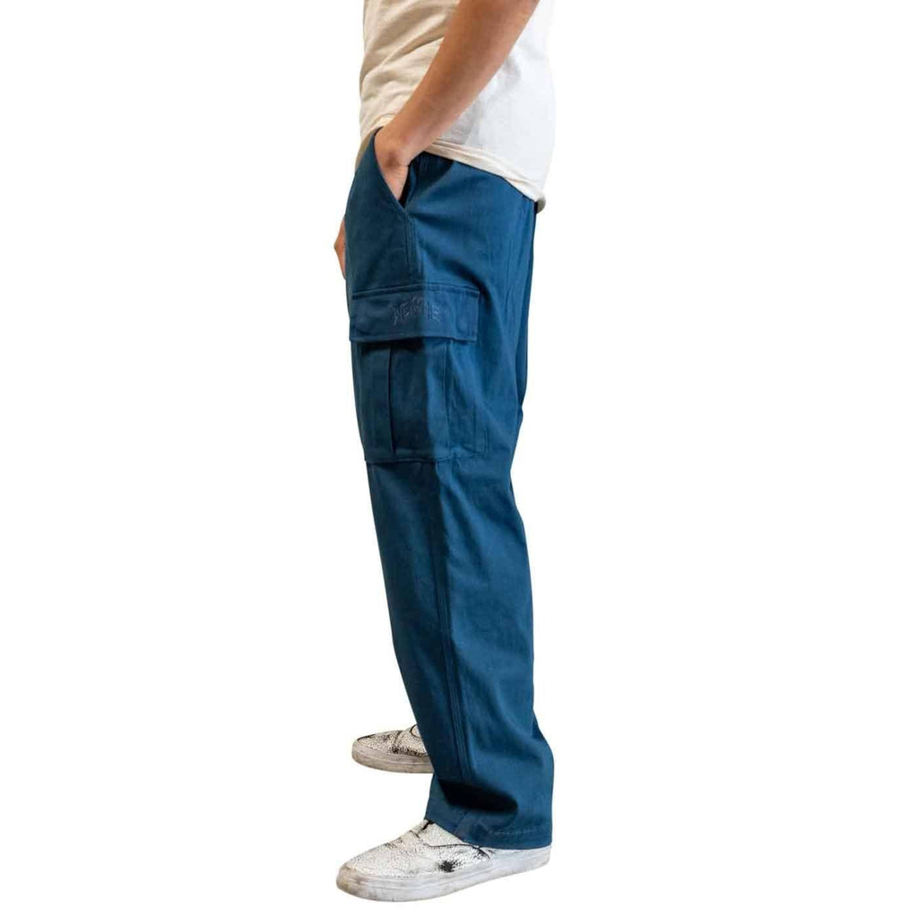 Welcome Principal Elastic Waist Cargo Pants Navy  Welcome   