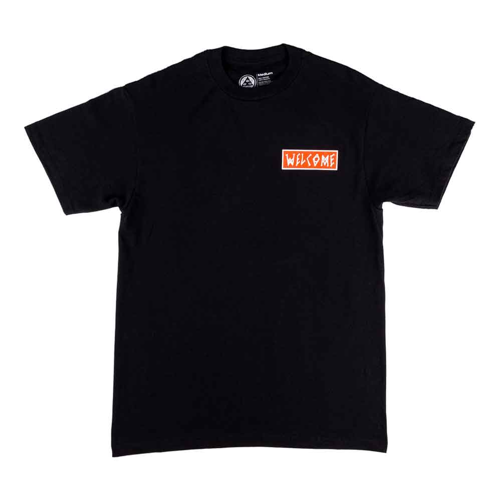 Welcome Talisman Premium T-Shirt Black Orange White  Welcome   