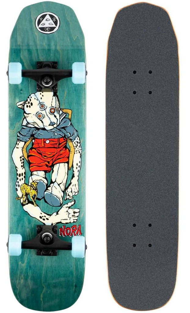 Welcome Teddy 7.75 Complete Skateboard Teal  Welcome   