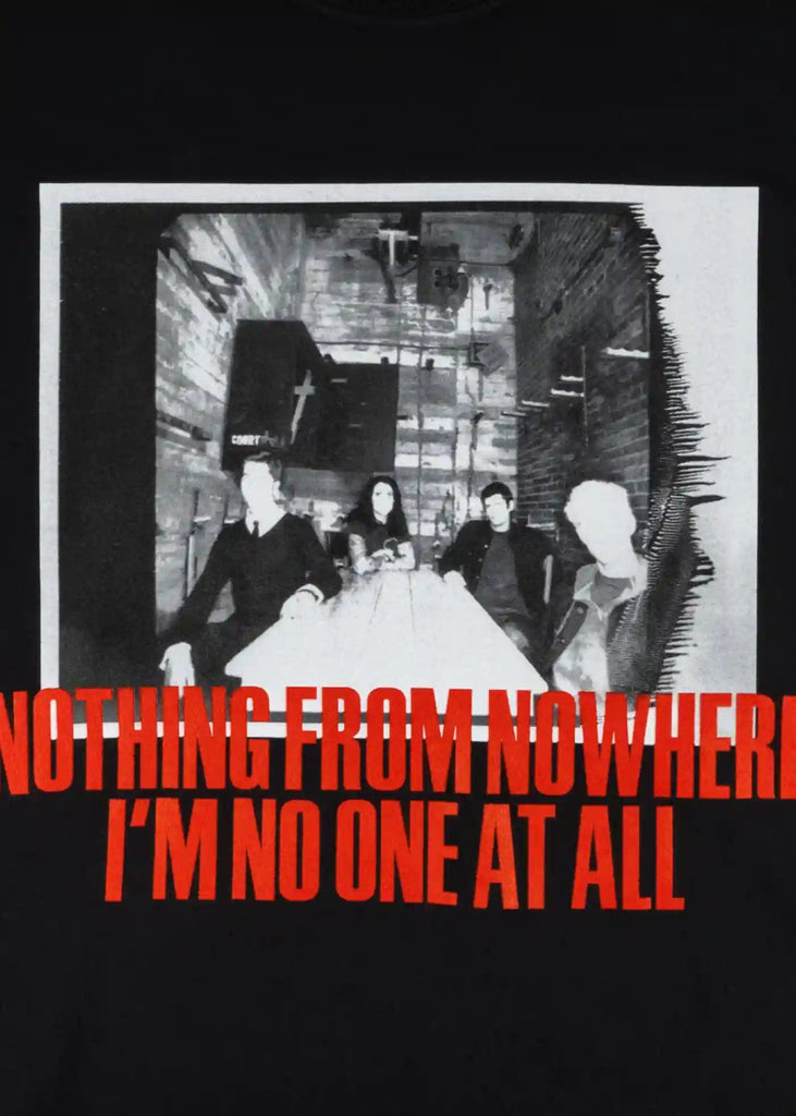 Welcome X AFI Sing The Sorrow Nowhere T-Shirt Black Handelsware Welcome   