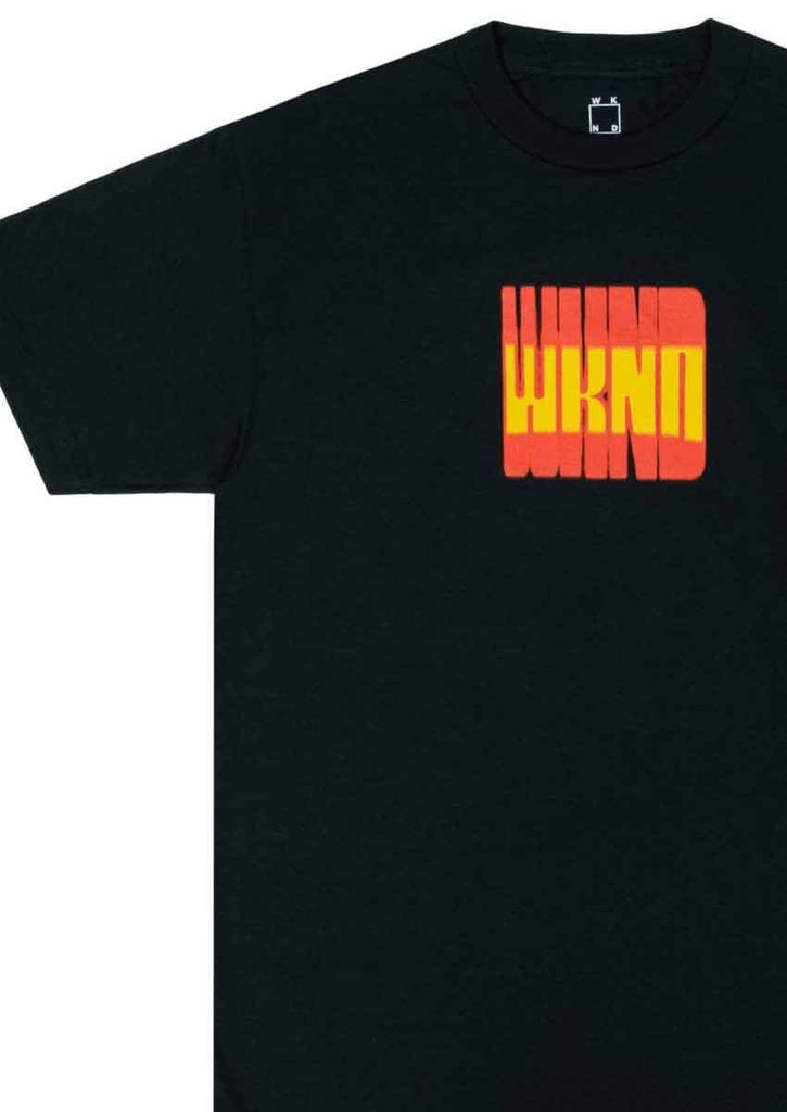 WKND Burn T-Shirt Black  WKND   