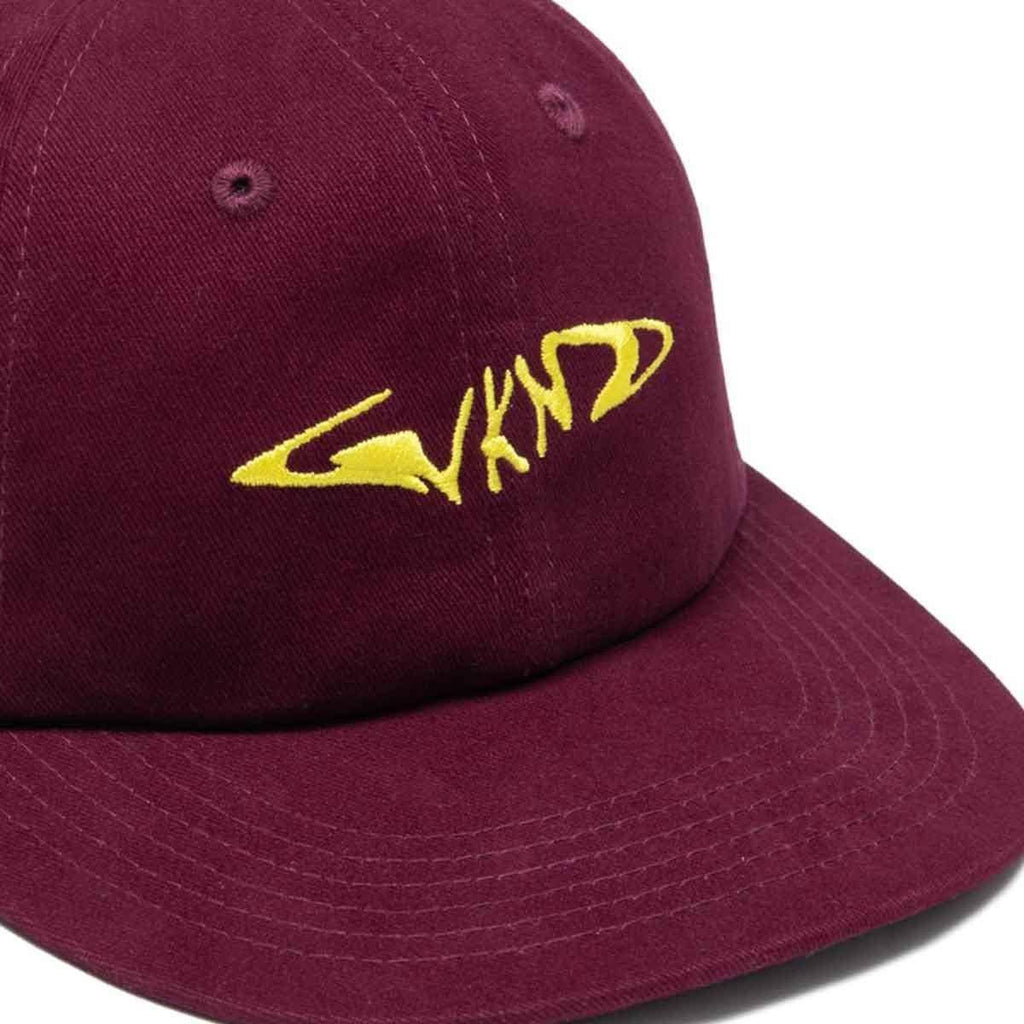 WKND Fishbone Snapback Cap Maroon  WKND   