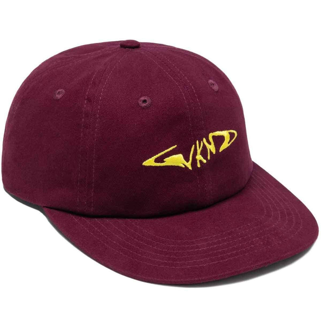 WKND Fishbone Snapback Cap Maroon  WKND   