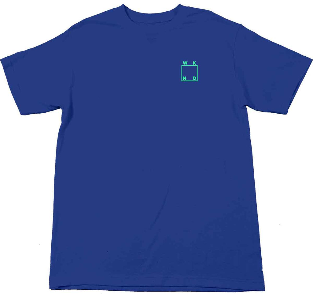 WKND Logo T-Shirt Royal  WKND   