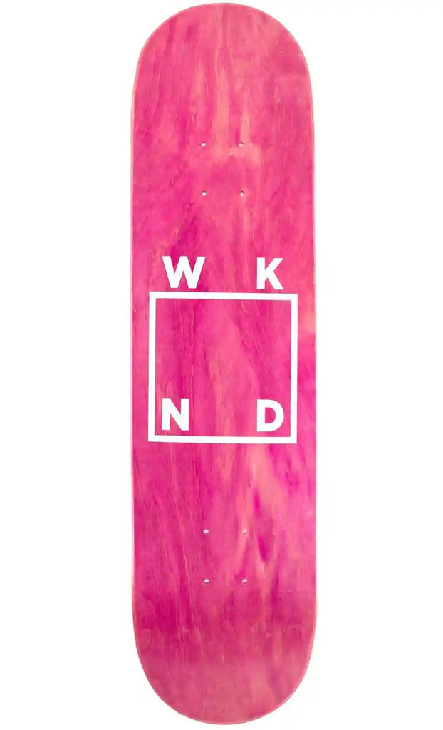 WKND White Logo 8.75 Deck  WKND   