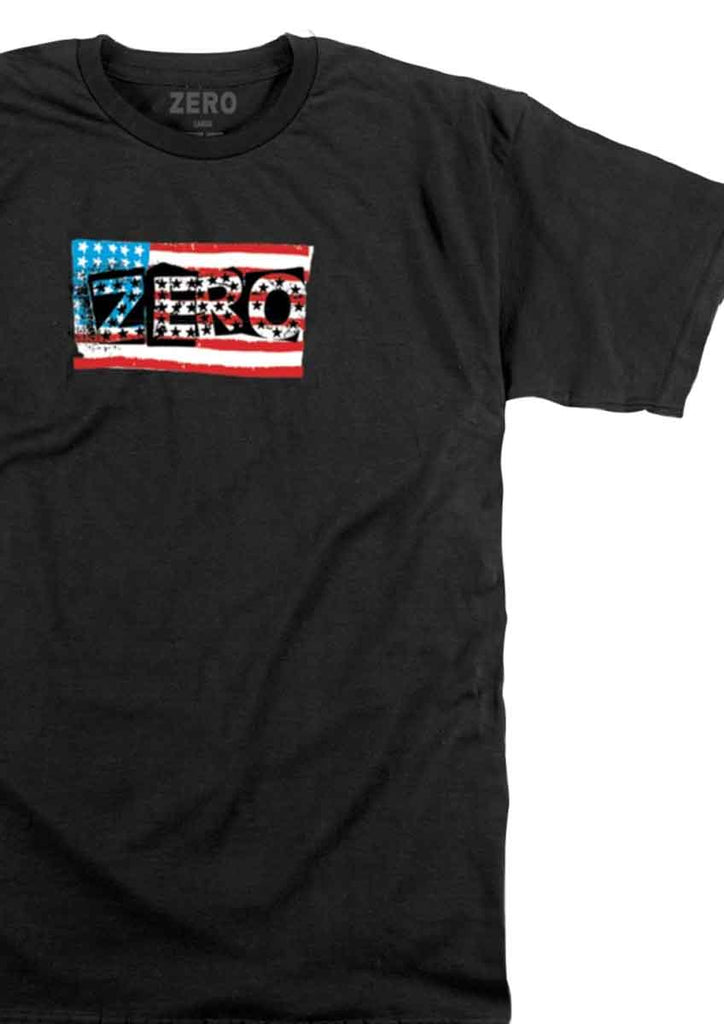 Zero American Punk T-Shirt Black  Zero   